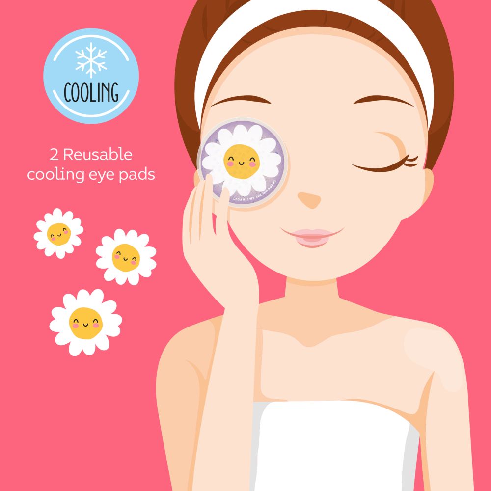 Cooling eyepads, Daisy - 4