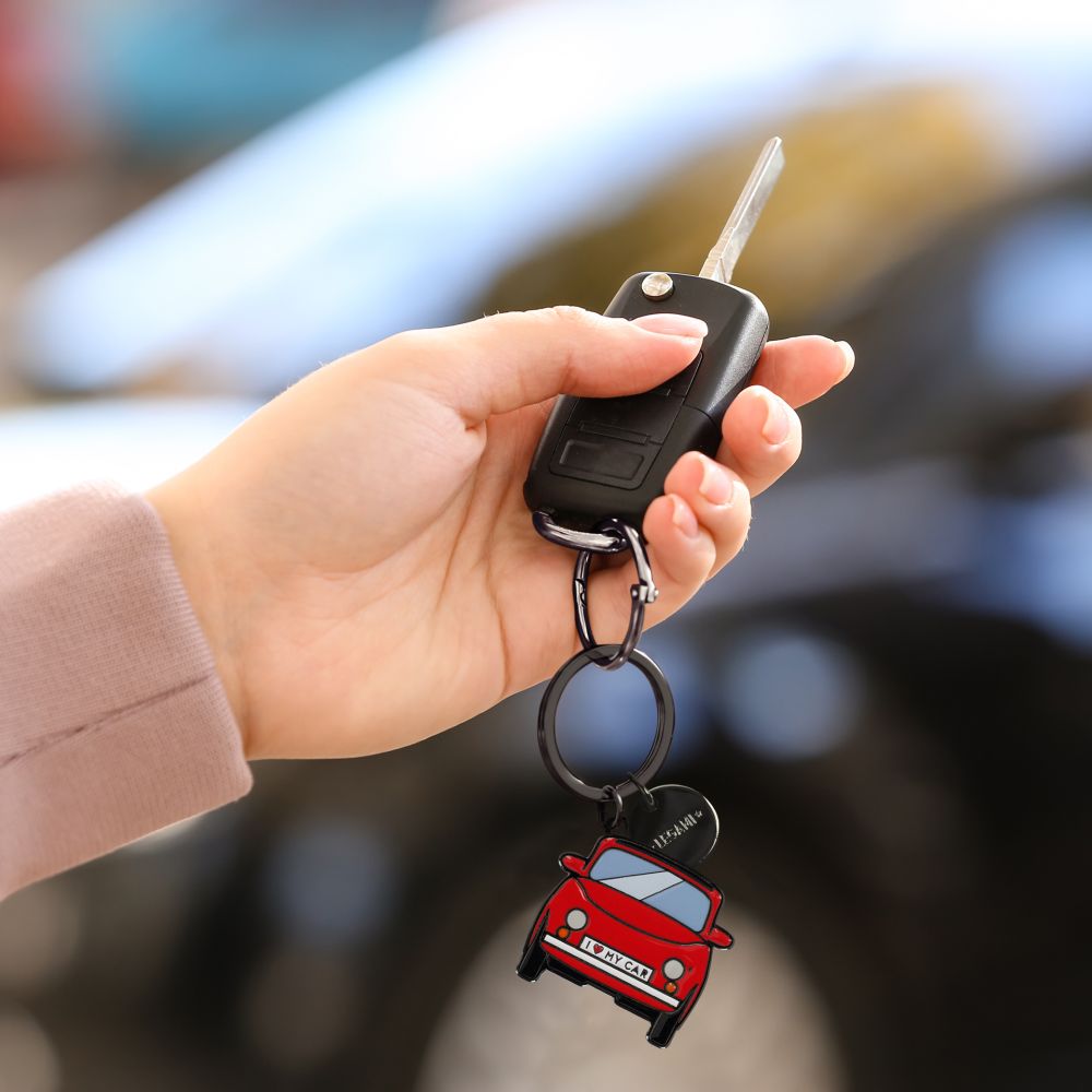 What a keyring, nøglering - Car - 3