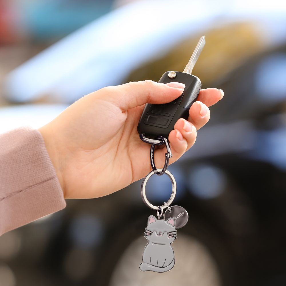 What a keyring, nyckelring - Kitty - 3