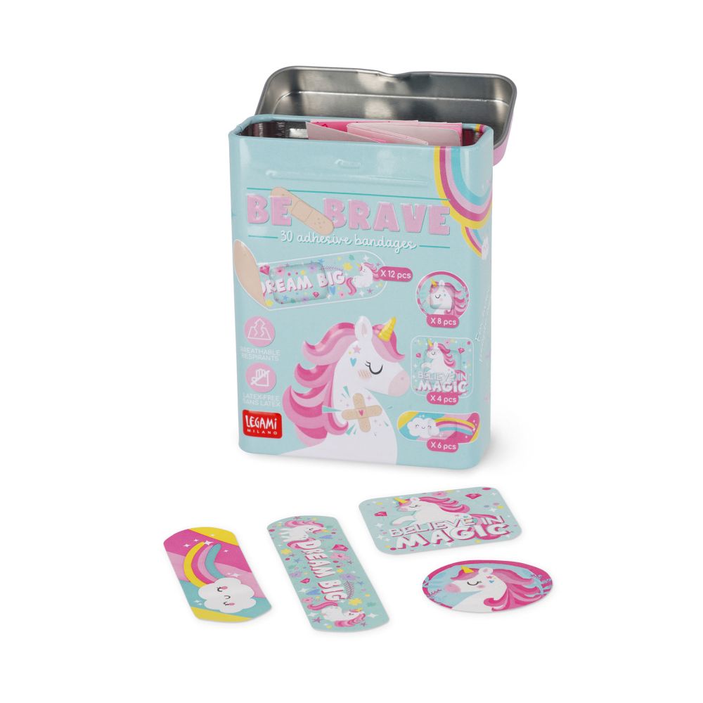 Plåster Be brave, Unicorn, 30 st - 5