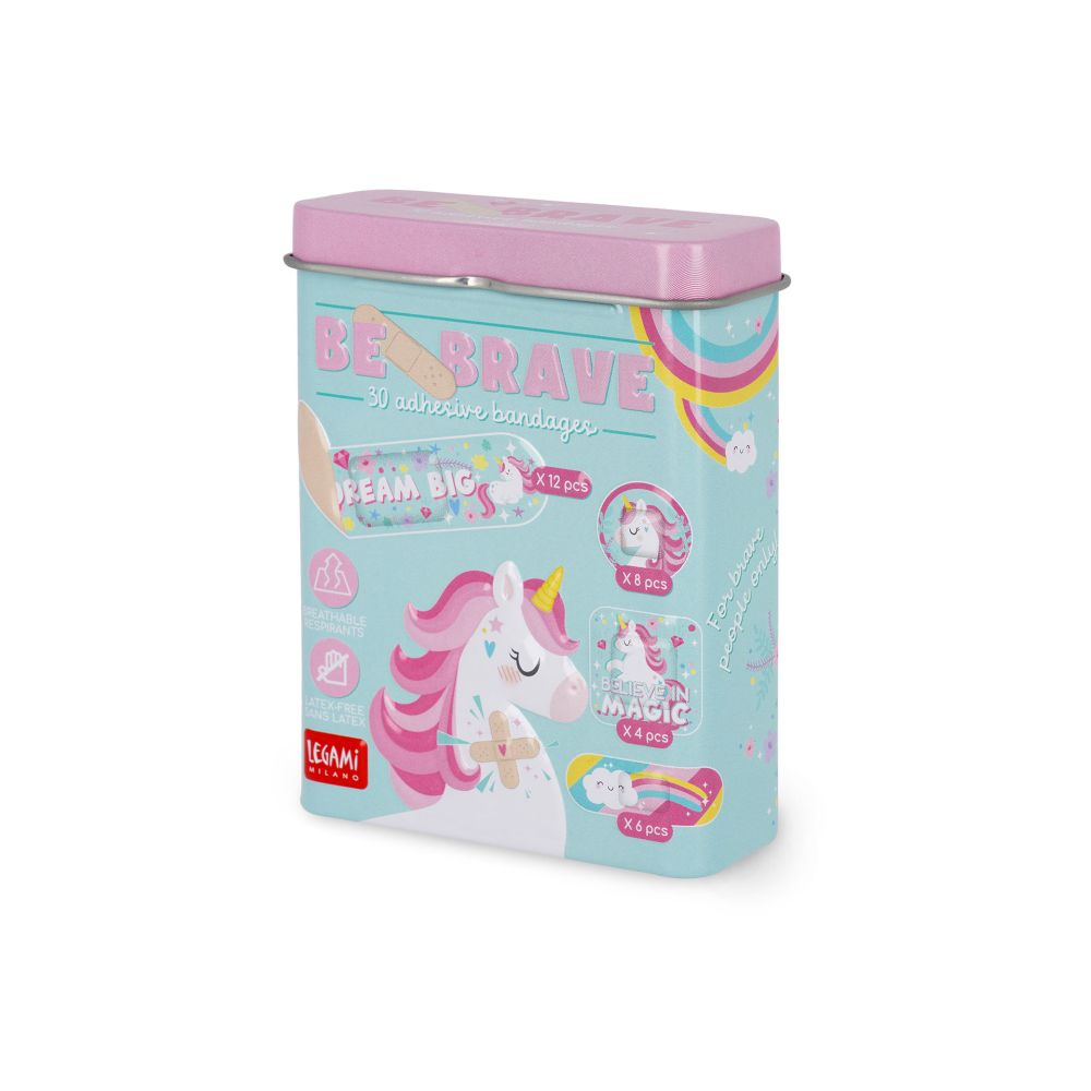 Plåster Be brave, Unicorn, 30 st