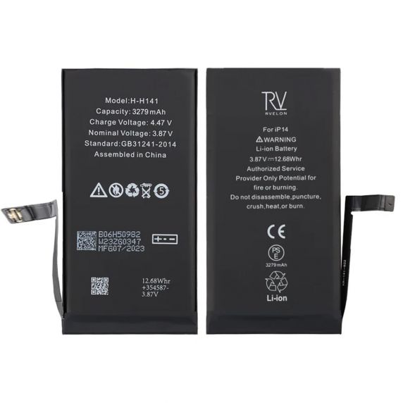 iPhone 14 Batteri Med Tejp