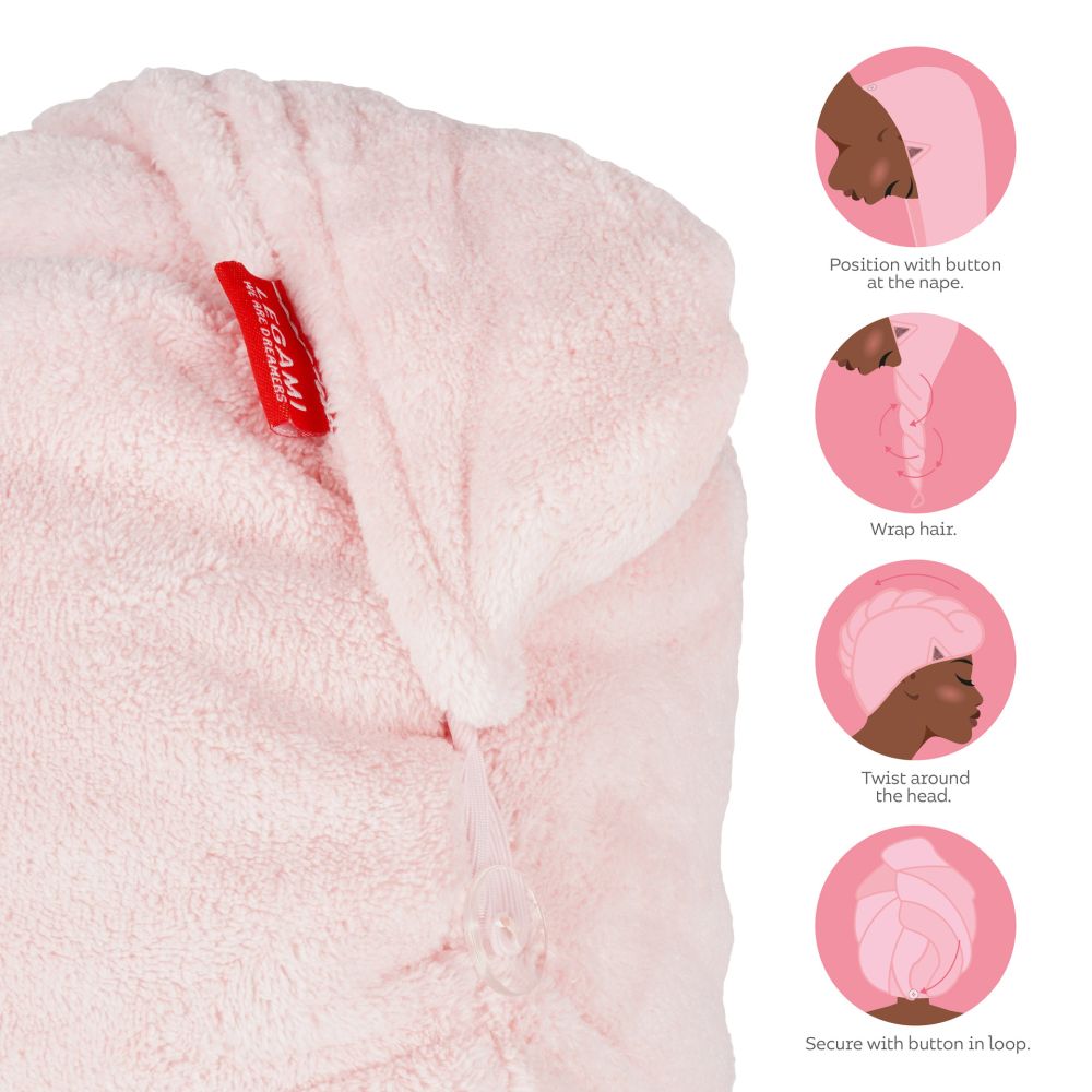 Hair Turban Towel, Love my Hair, Kitty - 4