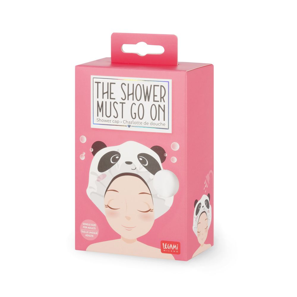 Shower cap, The shower must go on, Panda