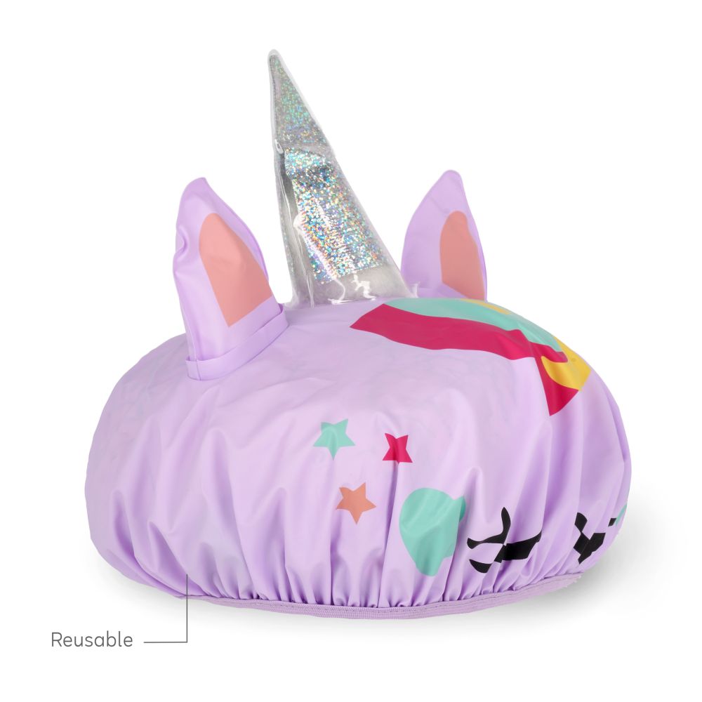 Shower cap, The shower must go on, Unicorn - 6
