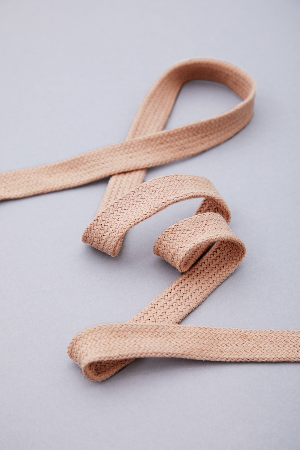 FLATT COTTON CORD 10MM - OLD PINK
