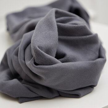 SWEATSHIRT KNIT  -  DARK GRAY EKO