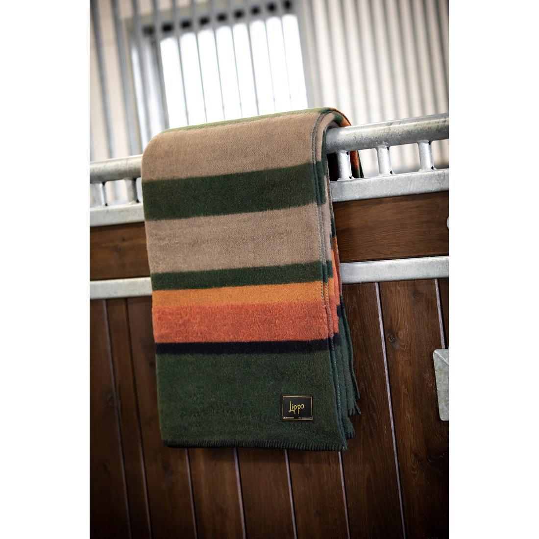 Lippo Ull skritte teppe Stripe 180x210 cm - 5