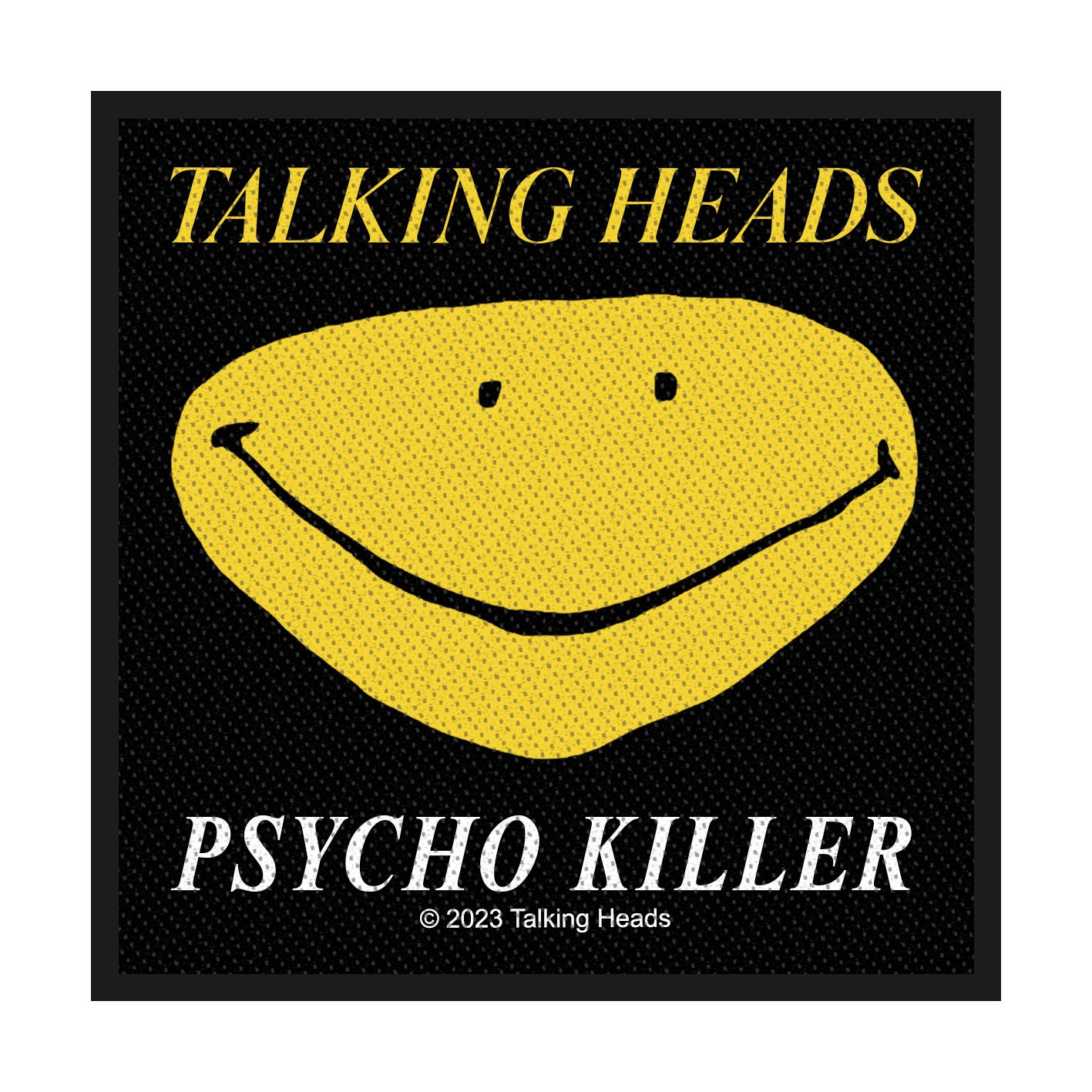 Talking Heads Psycho Killer Patch