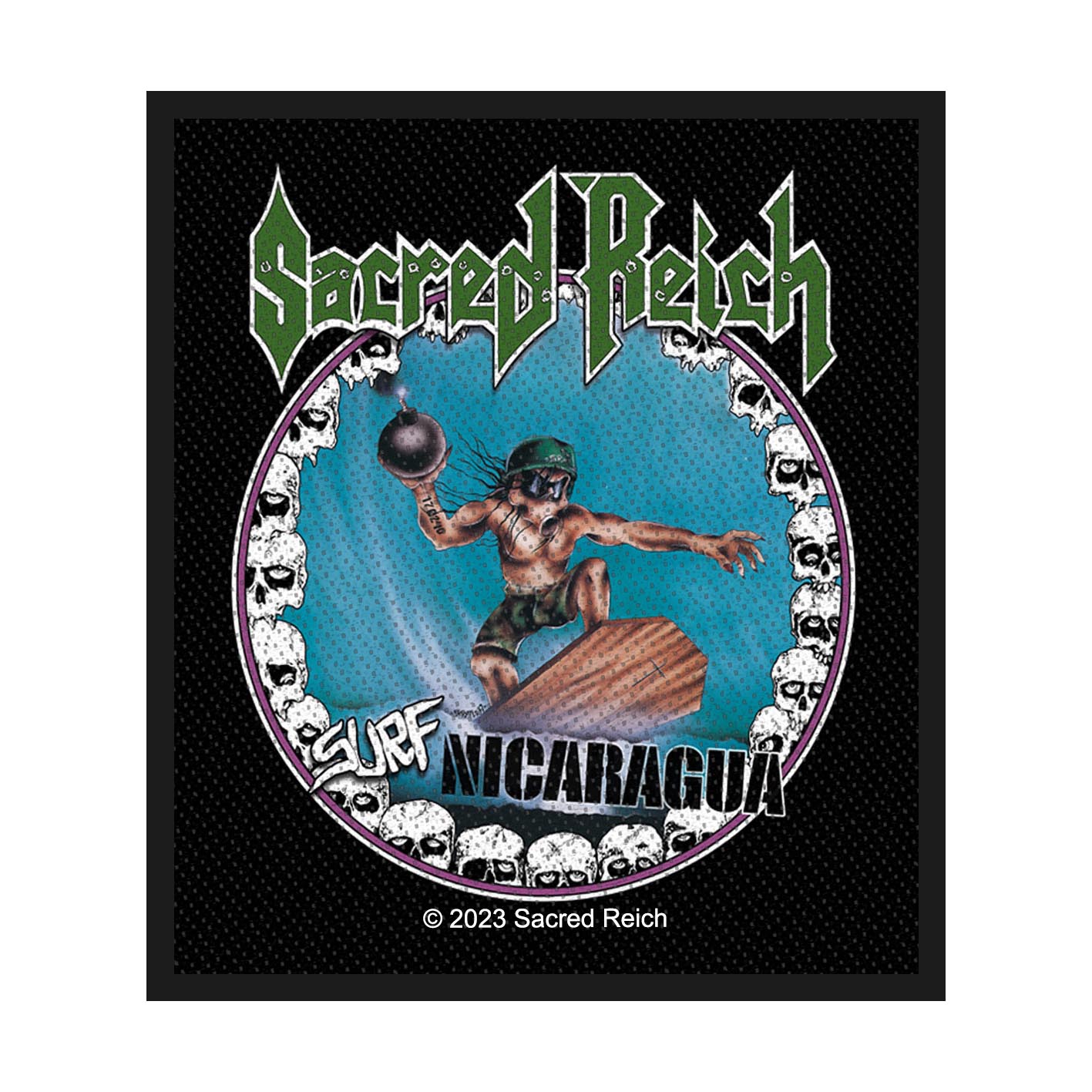 Sacred Reich Surf Nicaragua Patch