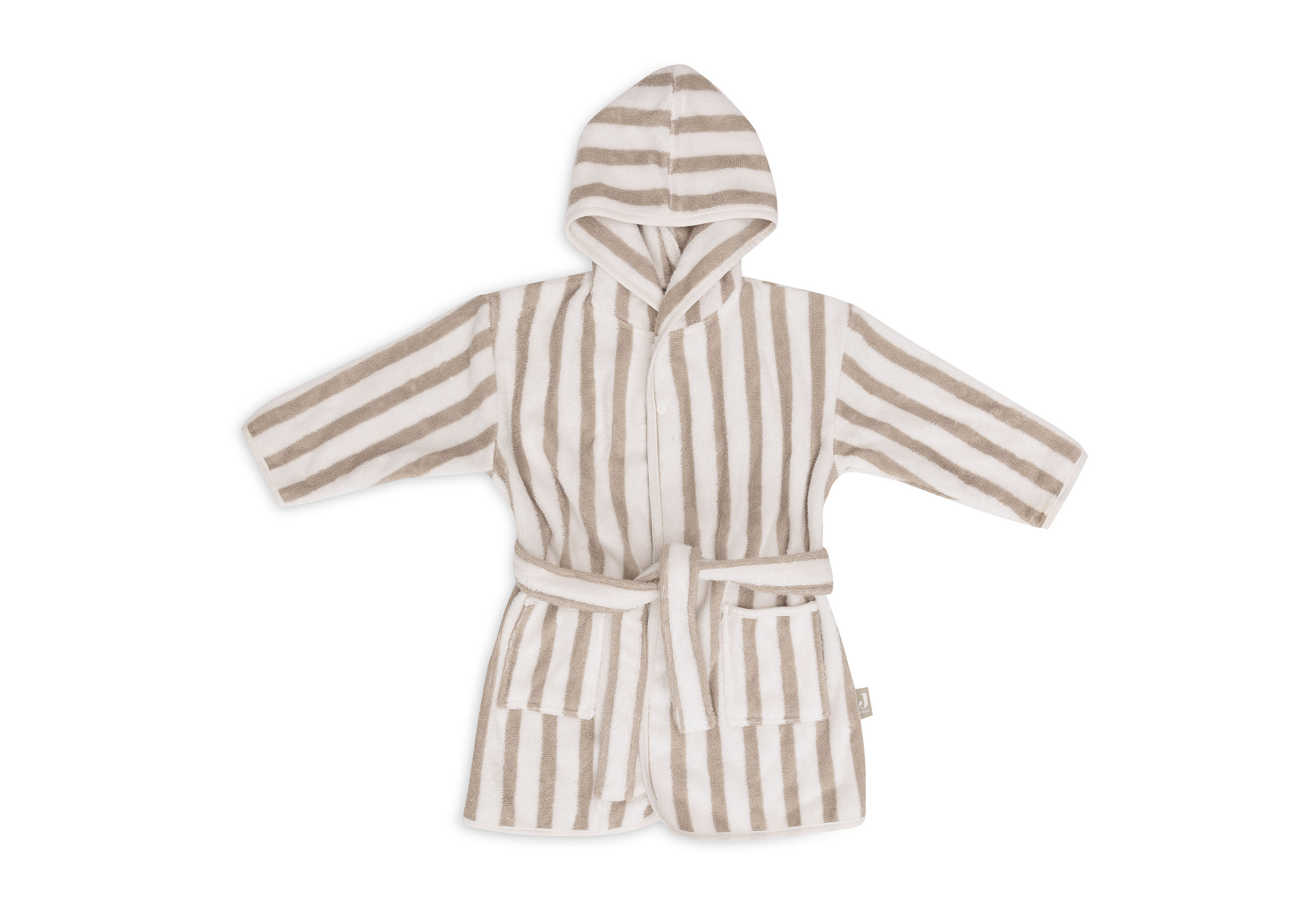 Jollein Badrock 3-4 år Stripe Olive Green GOTS