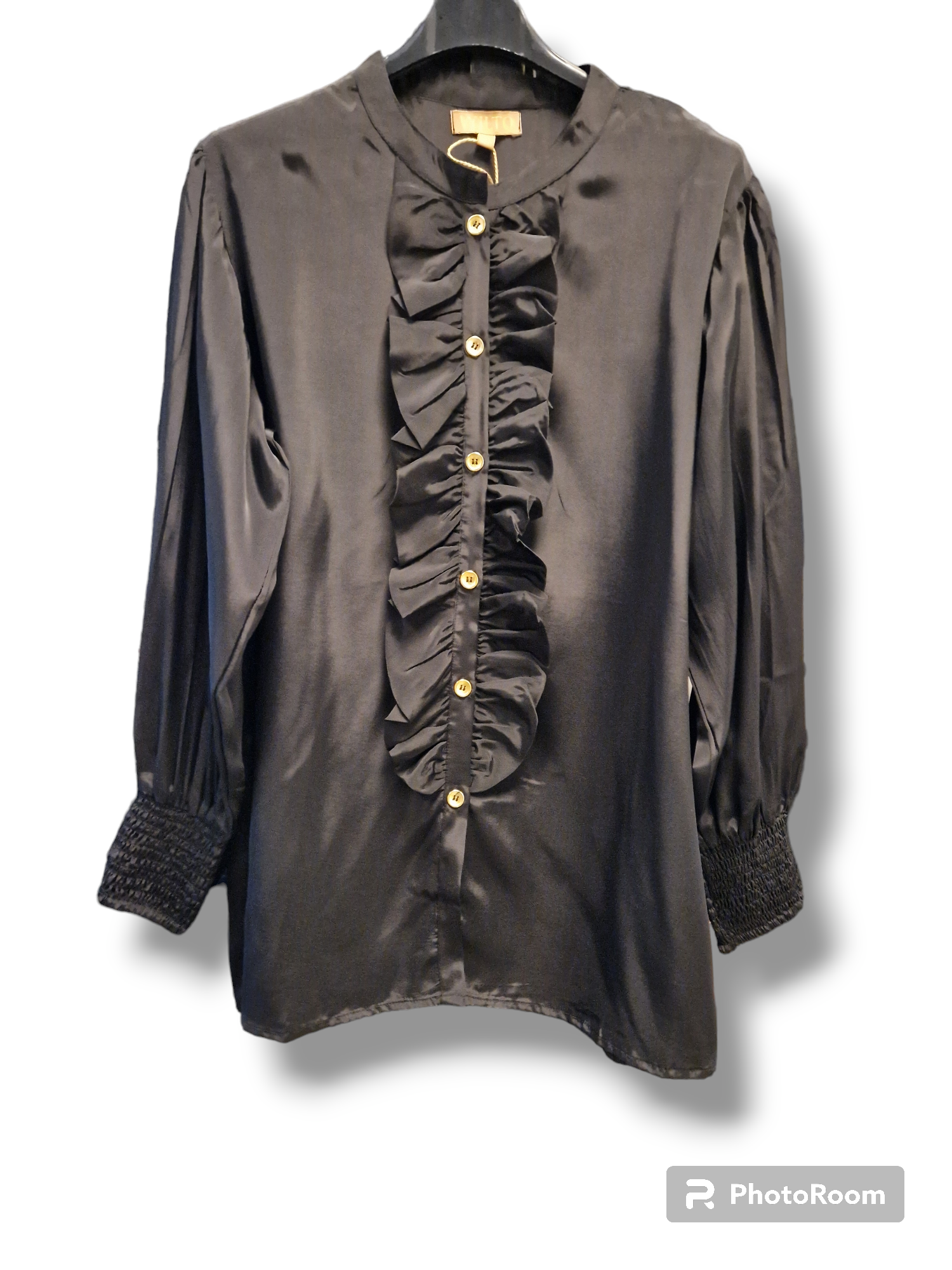Three M- Ella blus svart