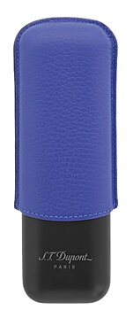 S.T. Dupont Black Edition Cigarrfodral Ocean Blue - 2 cigarrer