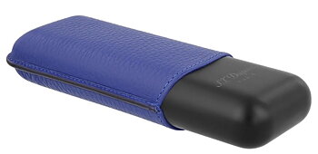 S.T. Dupont Black Edition Cigarrfodral Ocean Blue - 2 cigarrer