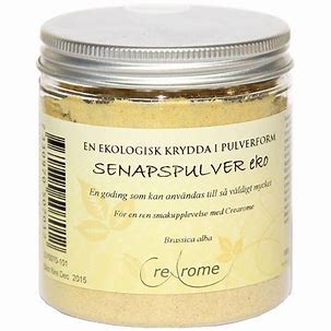 Senapspulver 100g Crearome