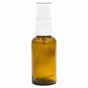Sprayflaska glas 30ml med pump