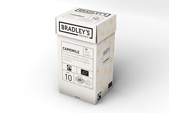 Bradley´s Camomile Ekologisk No10- Portionste 25-pack