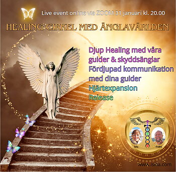 INSPELAT Live Event - Healing Cirkel Med Änglavärlden del 1