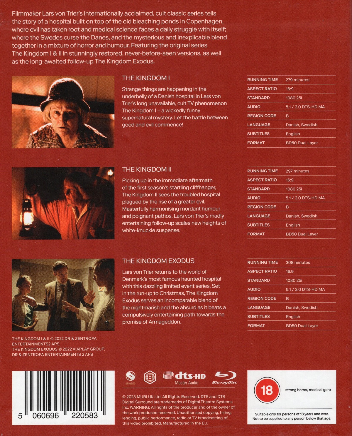 Lars von Trier's The Kingdom Trilogy (ej svensk text) (Blu-ray) - 2
