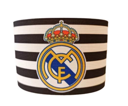 Real Madrid Kaptensbindel Svart/ Vit