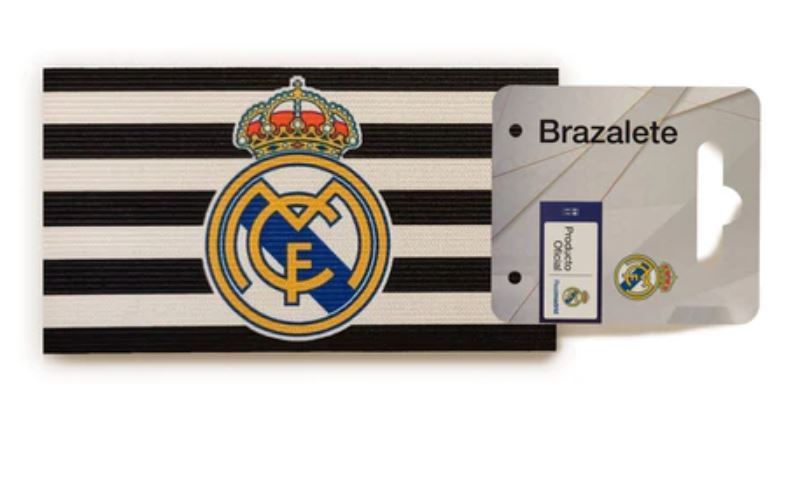 Real Madrid Kaptensbindel Svart/ Vit - 3