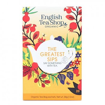 English Tea Shop - Presentask med 20 Tepåsar The Greatest Sips