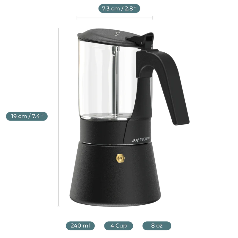 Joy Resolve ClearBrew mokabryggare - 240ml - 3