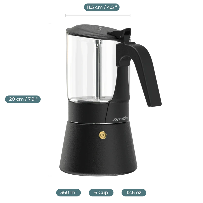Joy Resolve ClearBrew mokabryggare - 360ml - 3