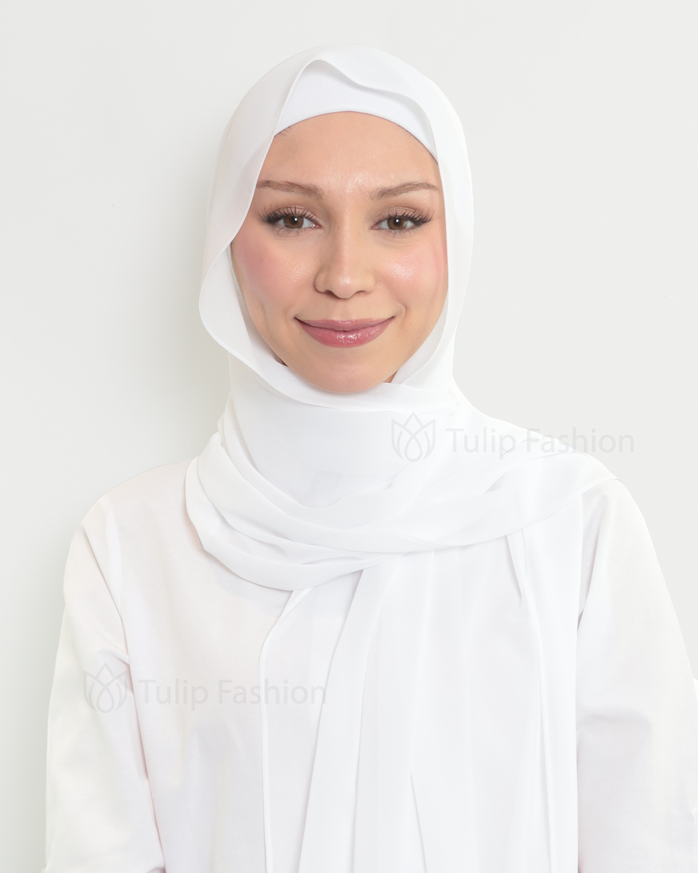 Hijab - The Daily Chiffon - White - 2