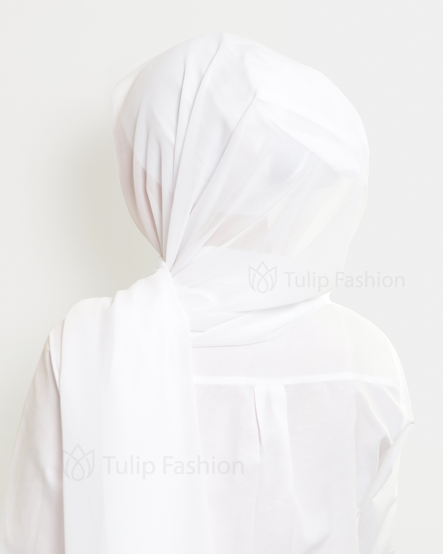 Hijab - The Daily Chiffon - White - 3