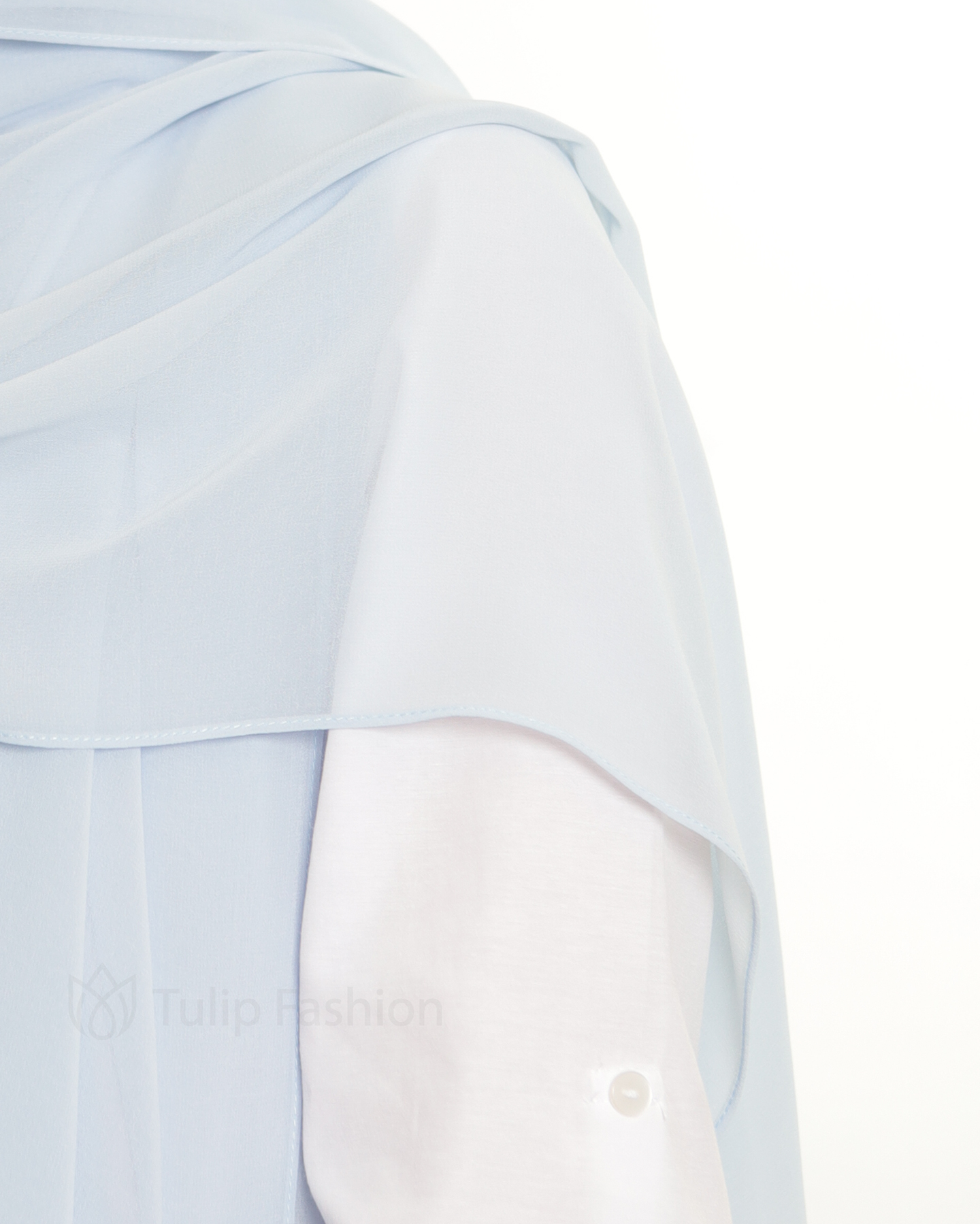 Hijab - The Daily Chiffon - Sky Blue - 4