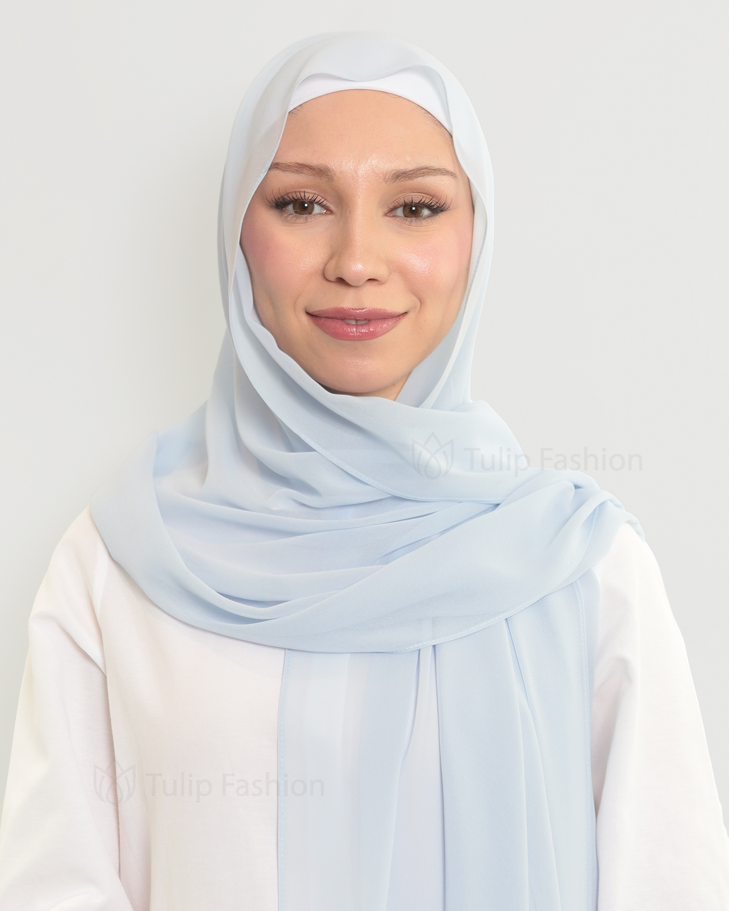 Hijab - The Daily Chiffon - Sky Blue - 2