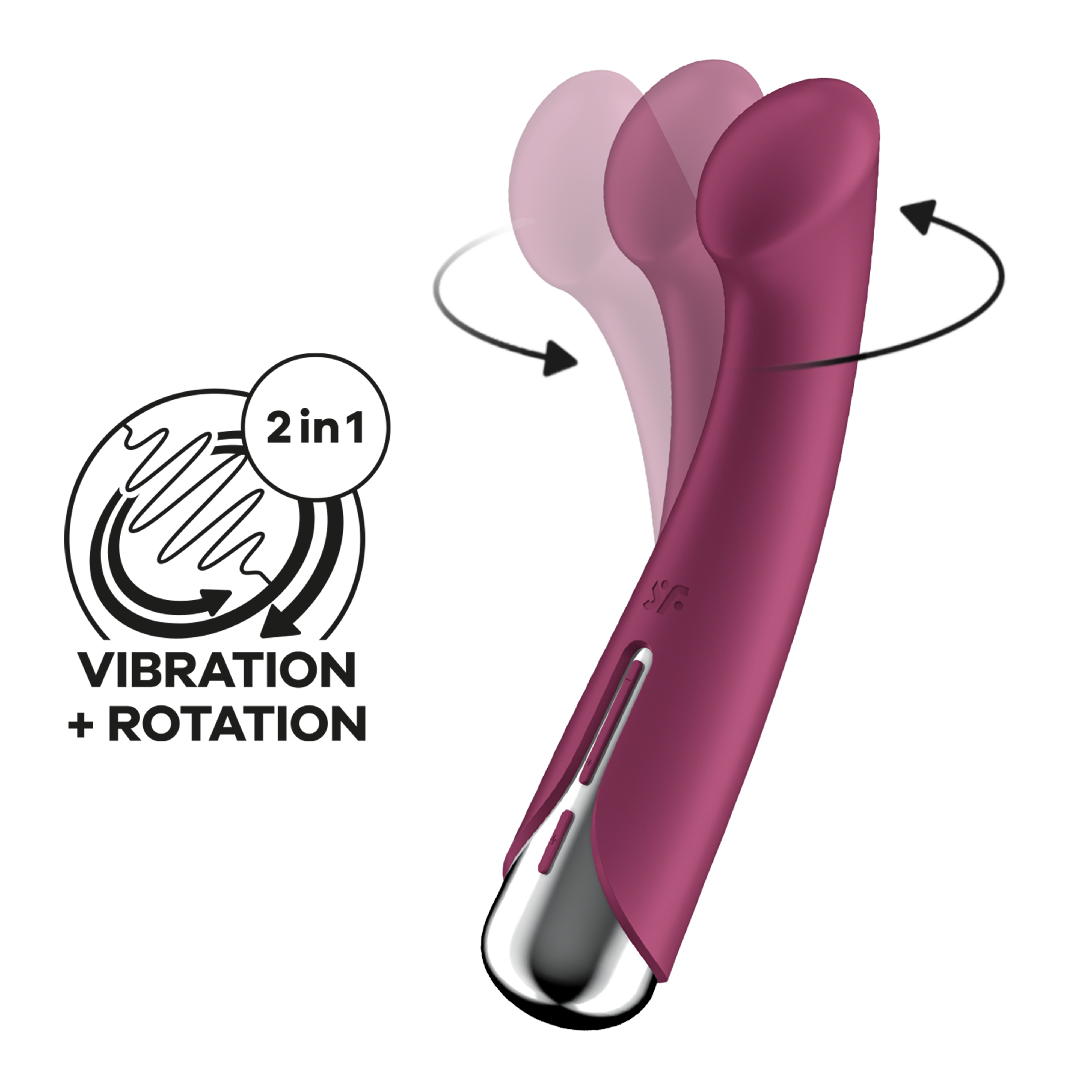 Satisfyer Spinning G-Spot 1 Red - 5
