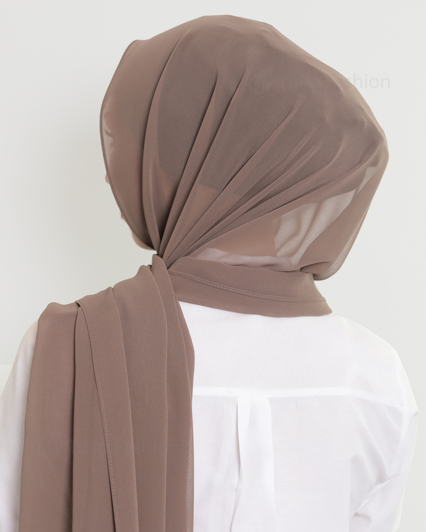 Hijab - The Daily Chiffon - Old Mauve - 3