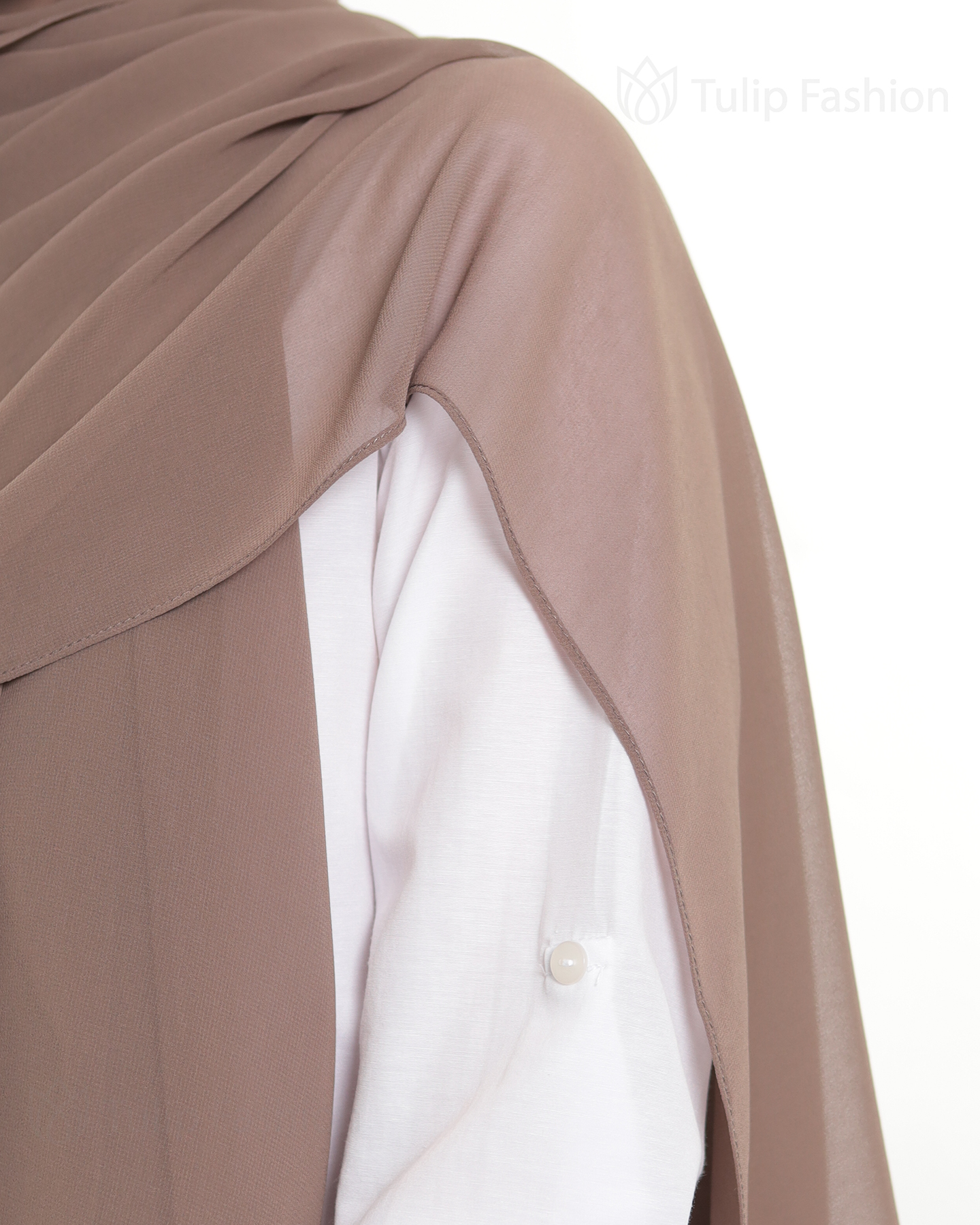 Hijab - The Daily Chiffon - Old Mauve - 4