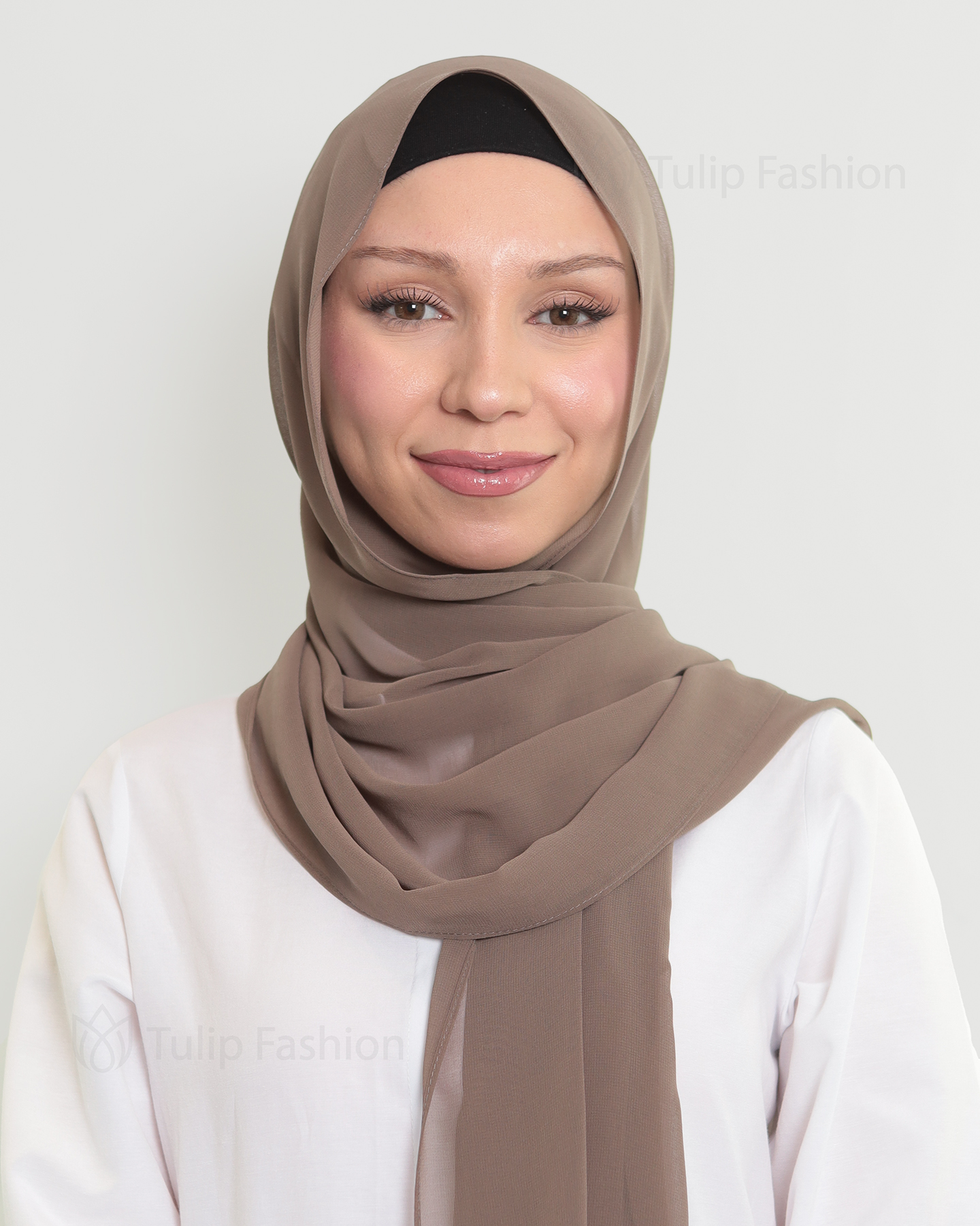 Hijab - The Daily Chiffon - Old Mauve - 2