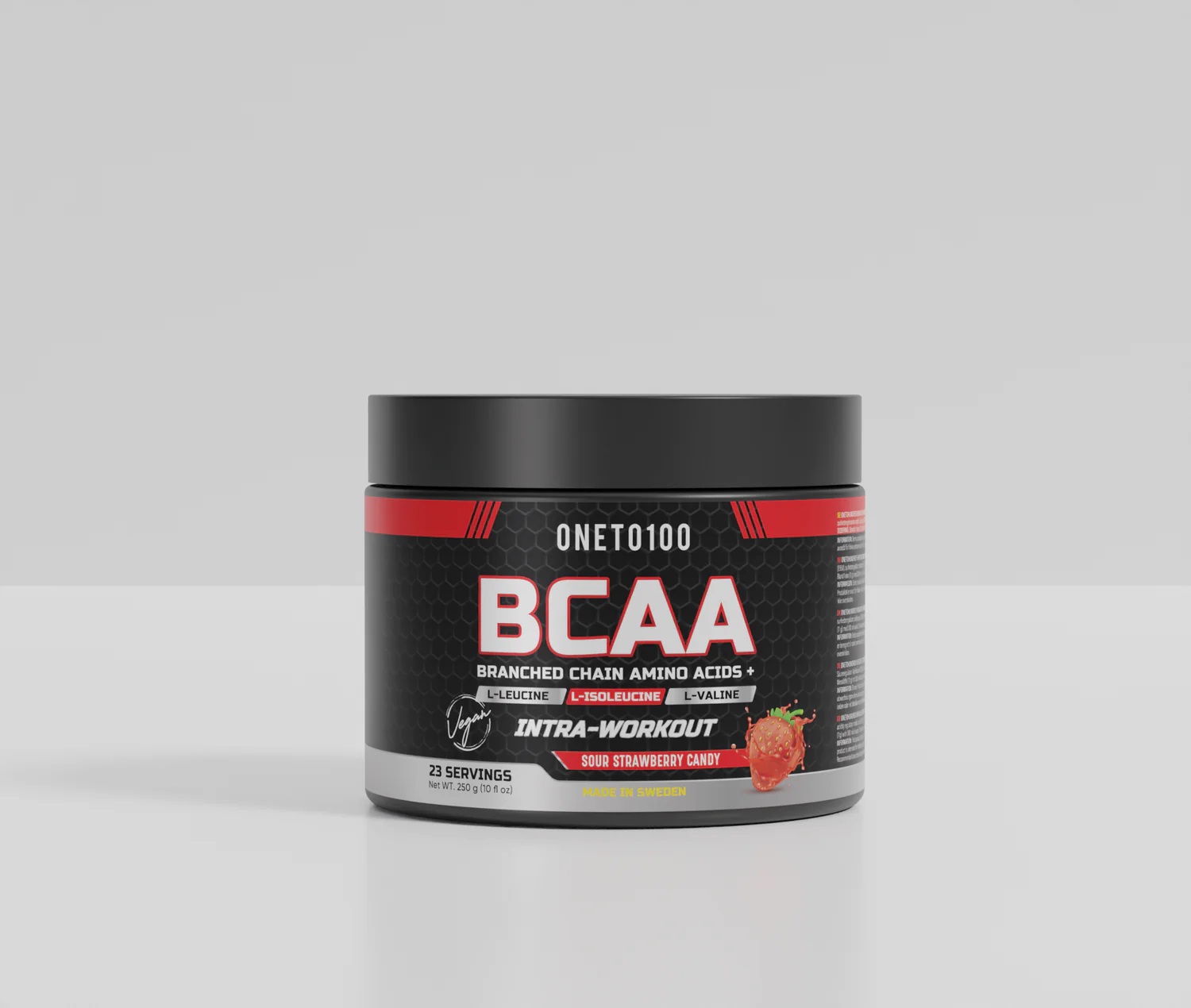 BCAA Sour Strawberry 250 g