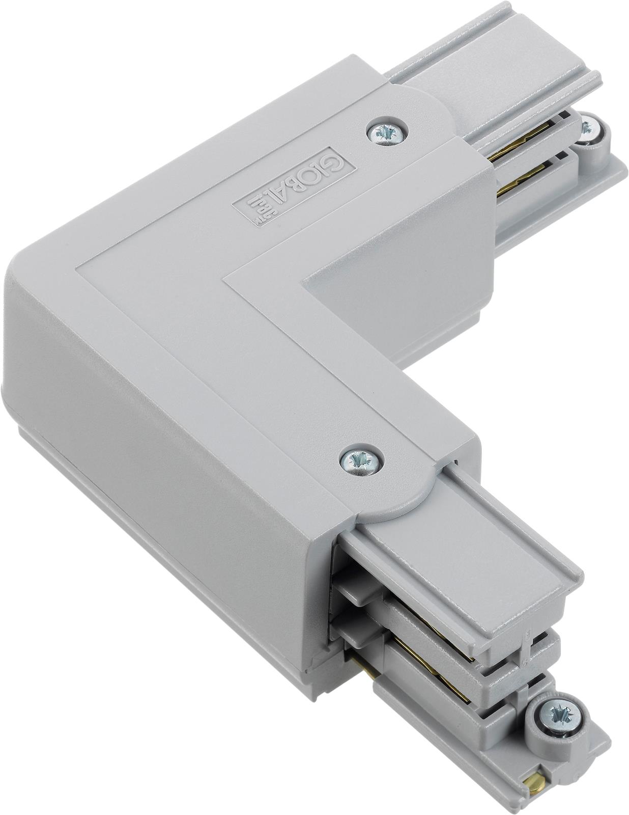 Global Trac L-skrav för  3-fas skena - 5