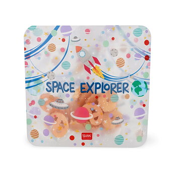 Zip snack bags, set med 3 st. - Space