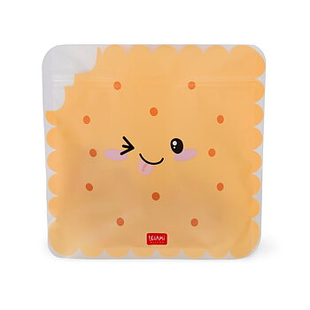 Zip snack bags, sæt med 3 stk. - Cookie