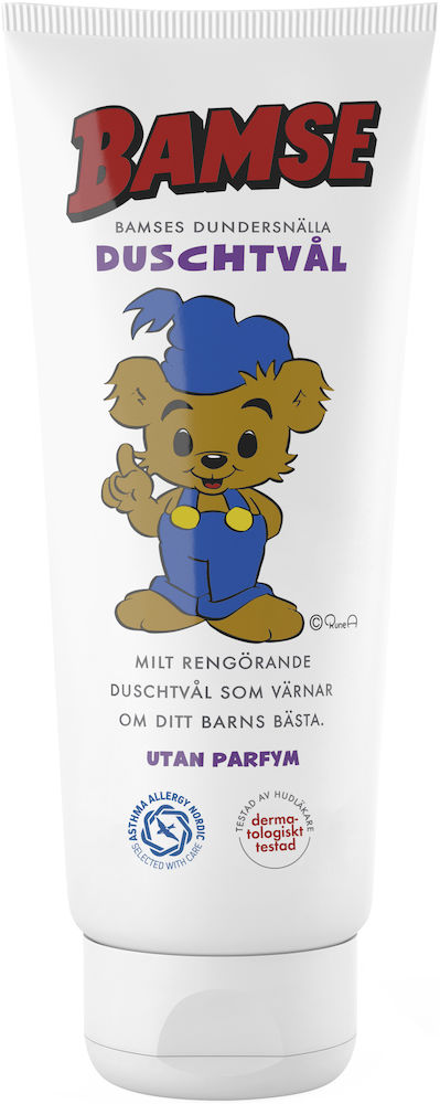 Bamse Bamses Dundersnälla Duschtvål Oparfymerad 200 ml