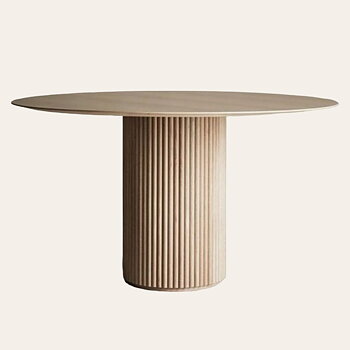 Table de salle à manger en travertin