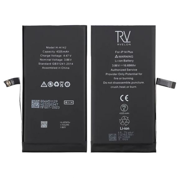 iPhone 14 Plus Batteri Med Tejp