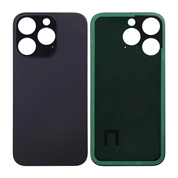 iPhone 14 Pro Baksida Glas med tejp - Lila