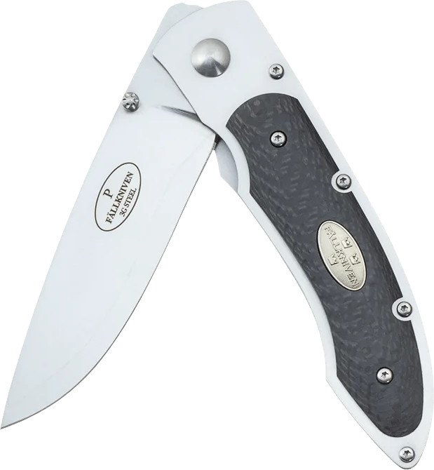 Fällkniv P3Gcfc-3G, 7,7 cm Kolfiber (B) - 3
