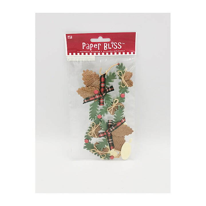 Paper Bliss  3-D Adhesive Accents - Festive Decor