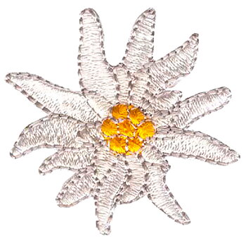 APPLIKATION DAISY - WHITE