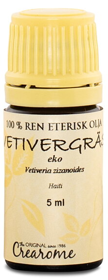 Vetivergräs eterisk olja 5ml Crearome