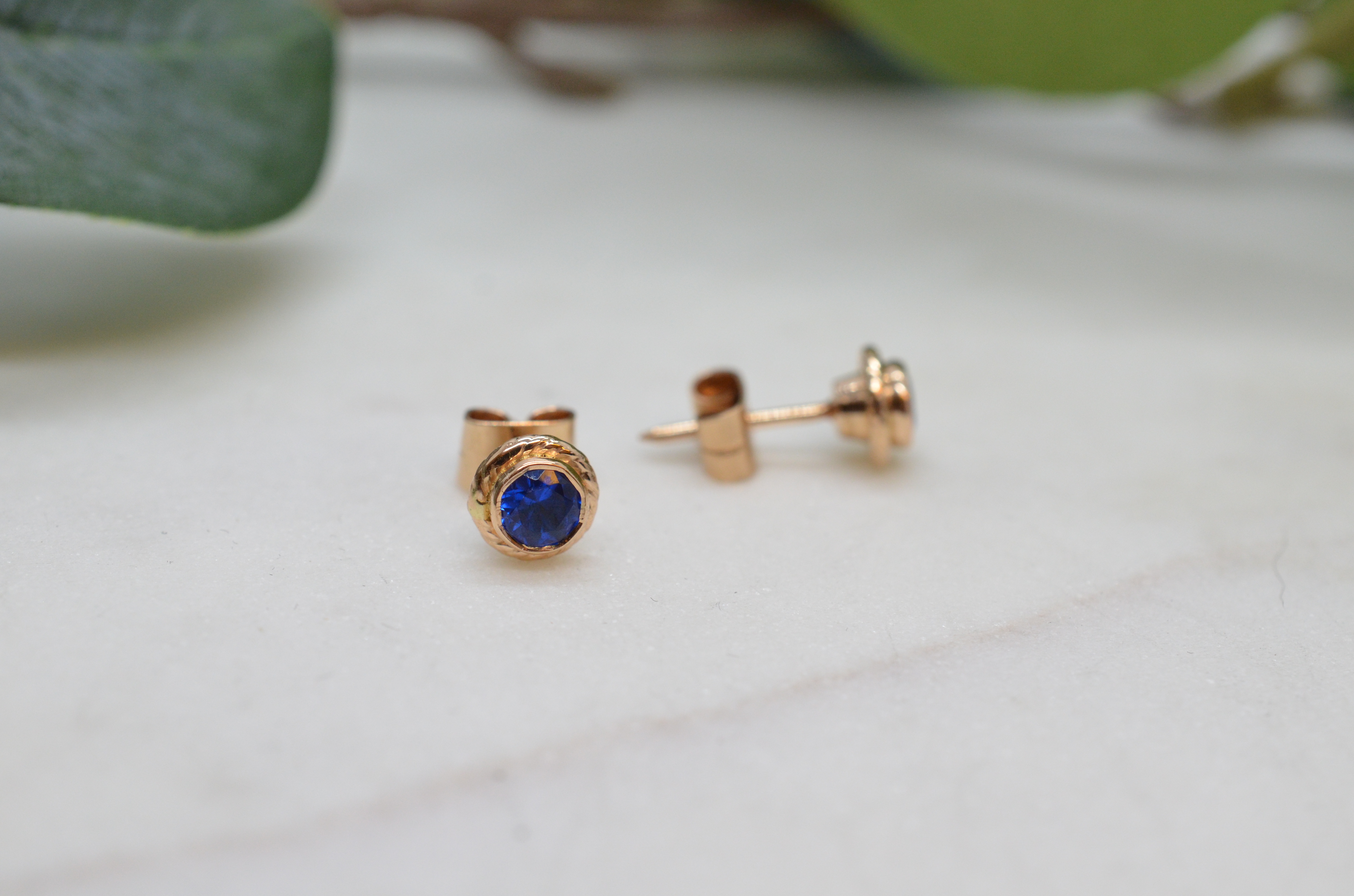 Second hand clearance sapphire earrings