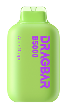 Dragbar B5000 Nikotinfri Vape - Aloe Grape